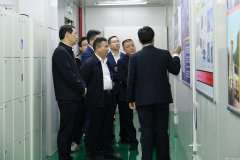 宜春市电子信息产业链招商小分队莅临沈阳念冬节能环保企业有限公司参观调研